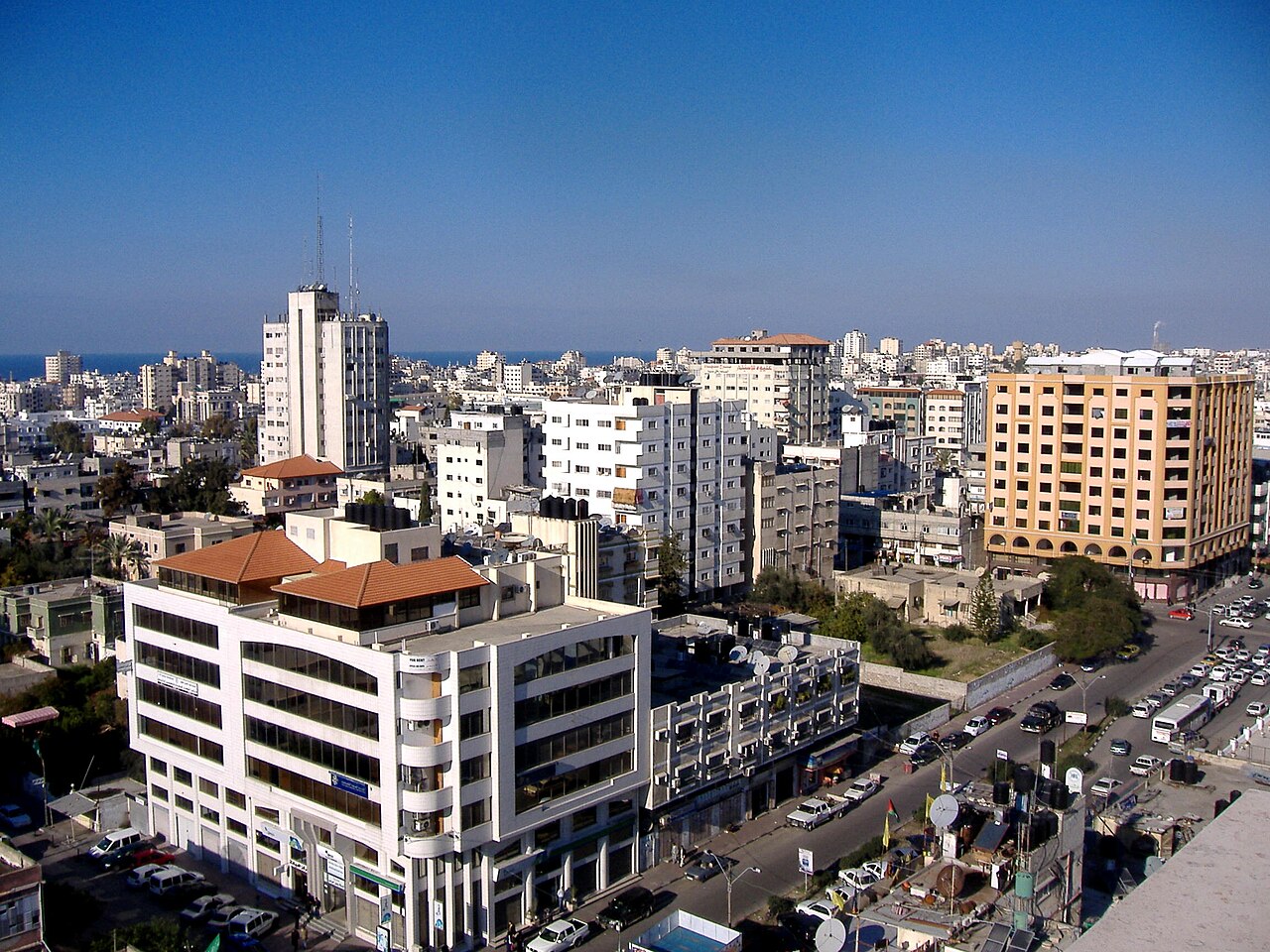 Gaza. Surrounded by friends who make you feel like you don't need enemies